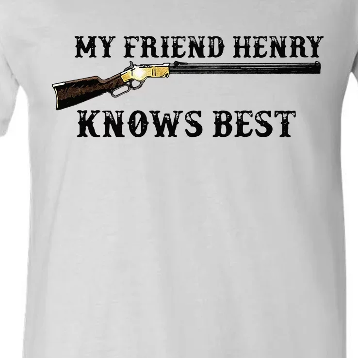 Henry Rifle V-Neck T-Shirt