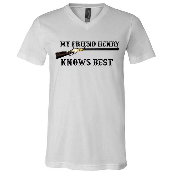 Henry Rifle V-Neck T-Shirt