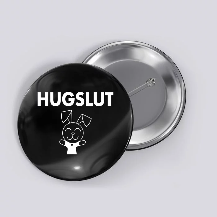 Hugslut Rabbit Button