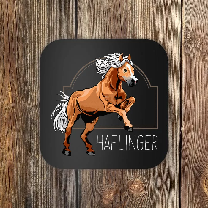 Haflinger Rider Horse Pony Riding Coaster