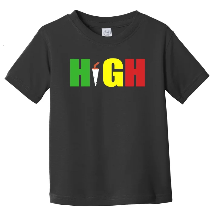 HIGH Rasta Toddler T-Shirt