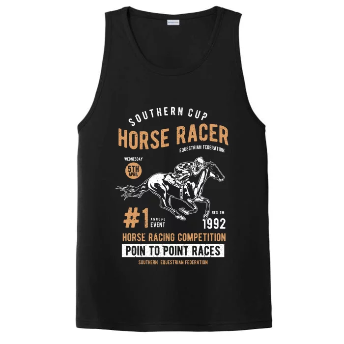 Horse Racer Performance Tank