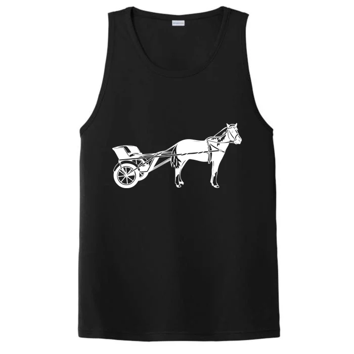 Harness Racing Horse Gift Cool Gift Performance Tank