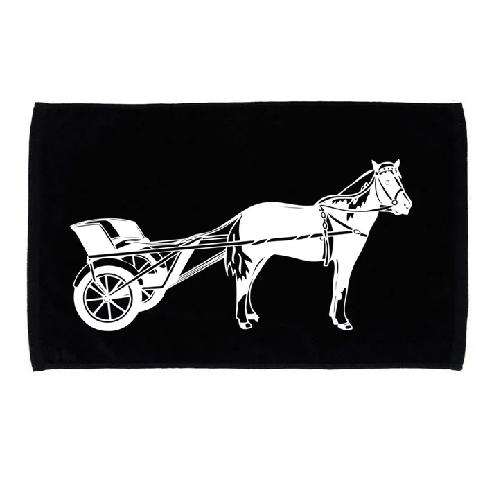 Harness Racing Horse Gift Cool Gift Microfiber Hand Towel