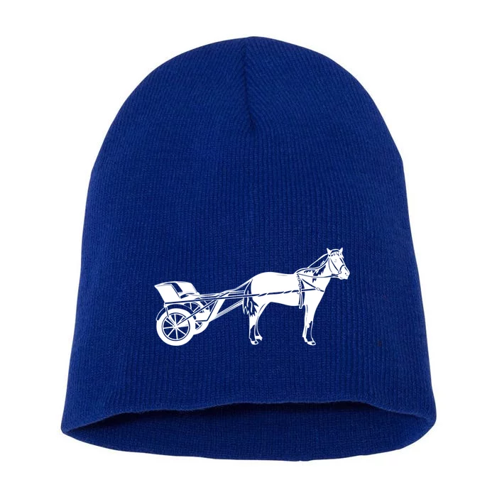 Harness Racing Horse Gift Cool Gift Short Acrylic Beanie