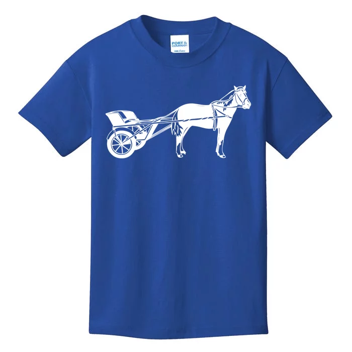 Harness Racing Horse Gift Cool Gift Kids T-Shirt