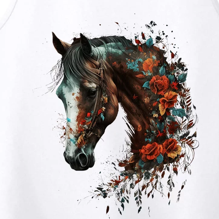 Horse Riding Horse Lover Performance Tank