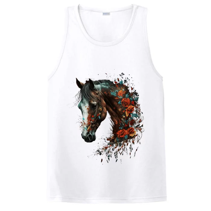 Horse Riding Horse Lover Performance Tank