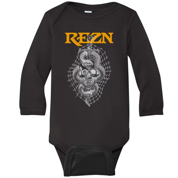 Hello Rezn Impaled Baby Long Sleeve Bodysuit