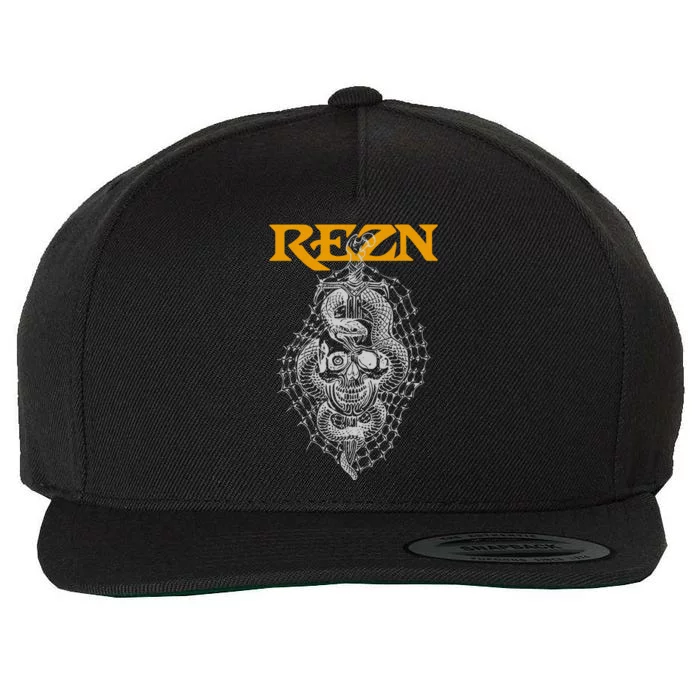 Hello Rezn Impaled Wool Snapback Cap