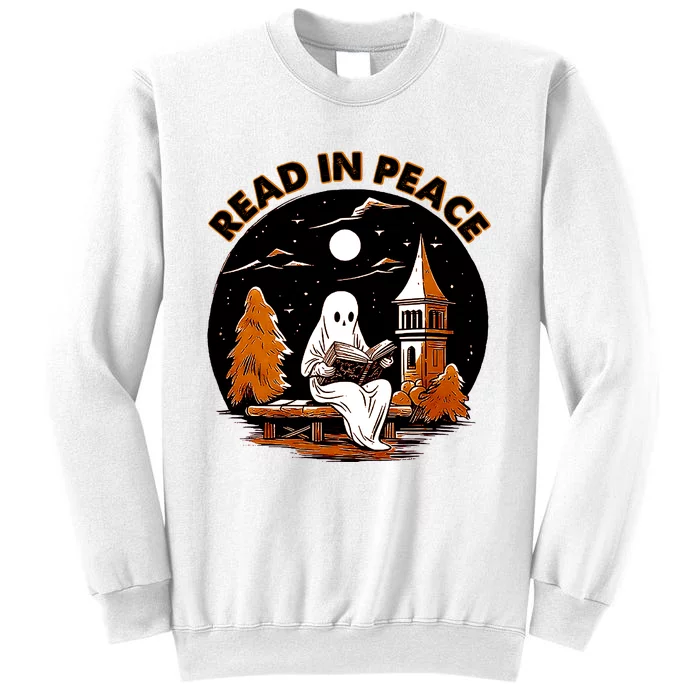 Halloween Read In Peace Sweatshirt