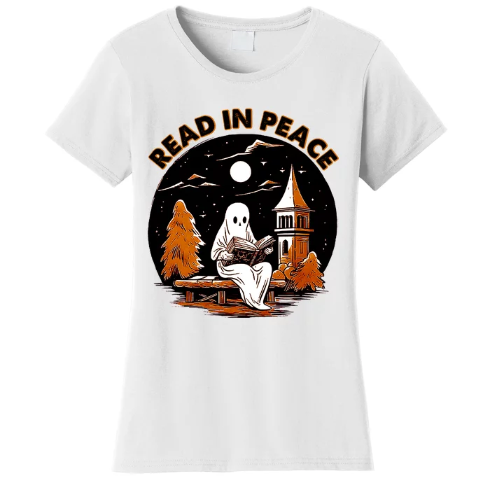 Halloween Read In Peace Women's T-Shirt