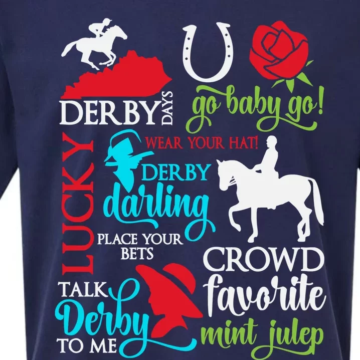 Horse Racing Kentucky Crowd Favorite Derby Sueded Cloud Jersey T-Shirt