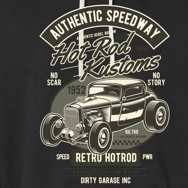 Hot Rod Kustoms Speedway Garment-Dyed Fleece Hoodie