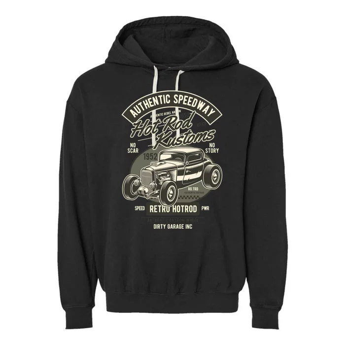 Hot Rod Kustoms Speedway Garment-Dyed Fleece Hoodie