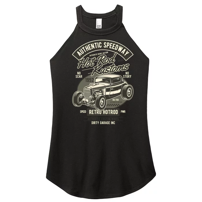 Hot Rod Kustoms Speedway Women’s Perfect Tri Rocker Tank