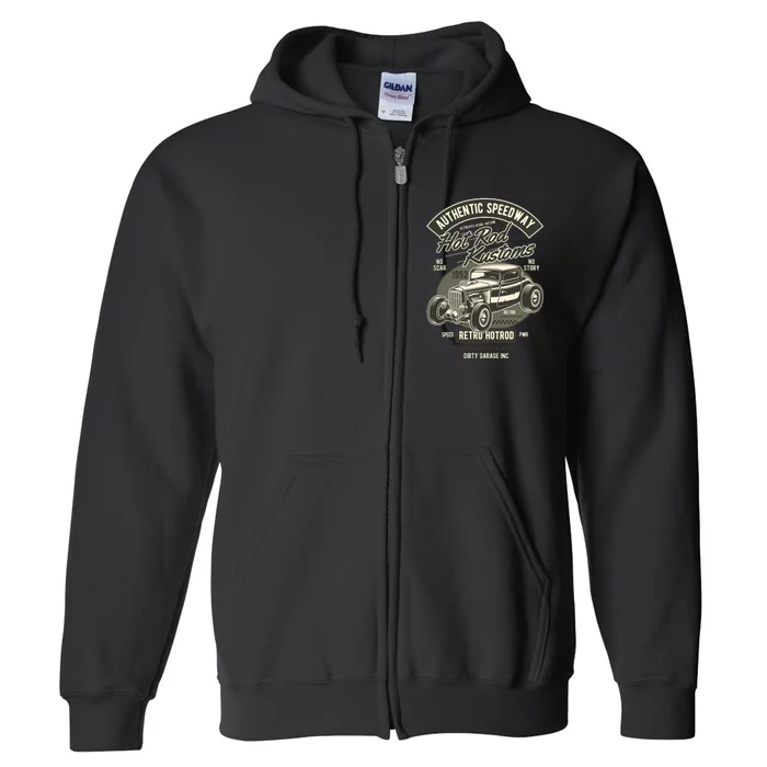 Hot Rod Kustoms Speedway Full Zip Hoodie