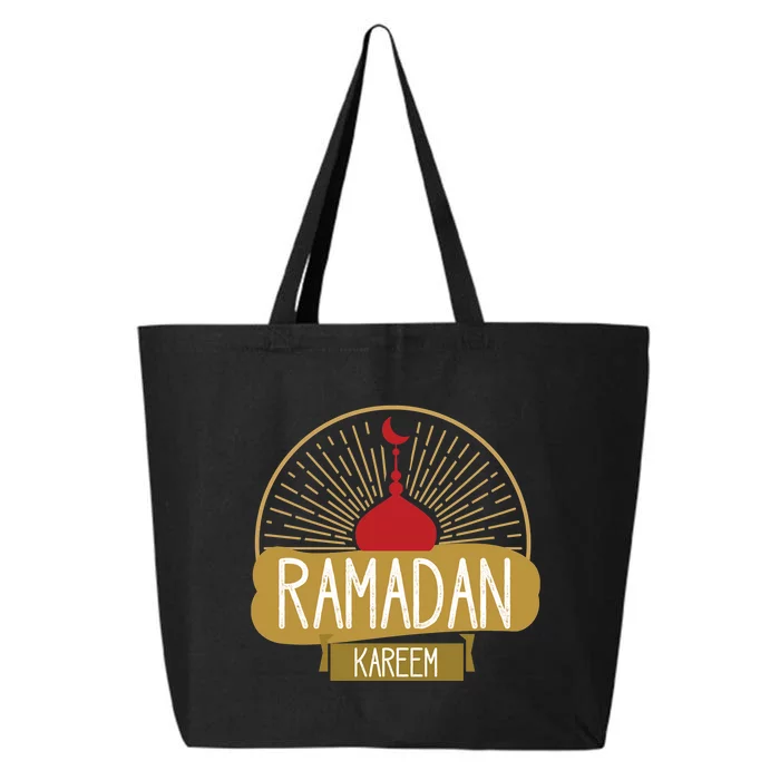 Happy Ramadan Kareem Gift Ramadan Mubarak 25L Jumbo Tote