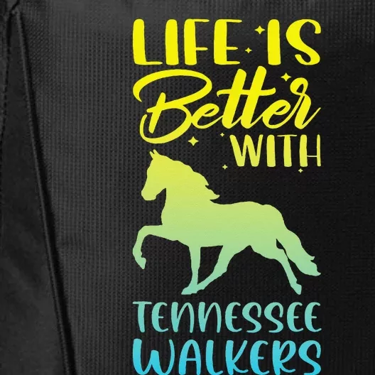 Horse Riding Life Is Better With Tennessee Walkers City Backpack