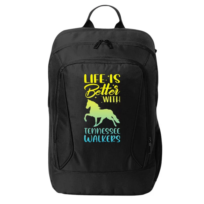 Horse Riding Life Is Better With Tennessee Walkers City Backpack