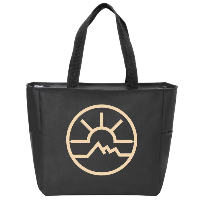 Heartlands Ranch Logo Zip Tote Bag