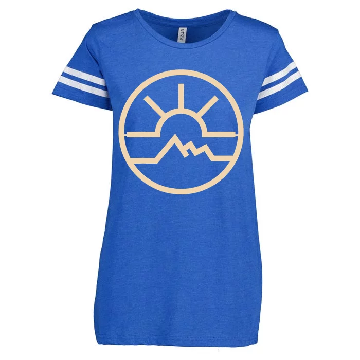 Heartlands Ranch Logo Enza Ladies Jersey Football T-Shirt