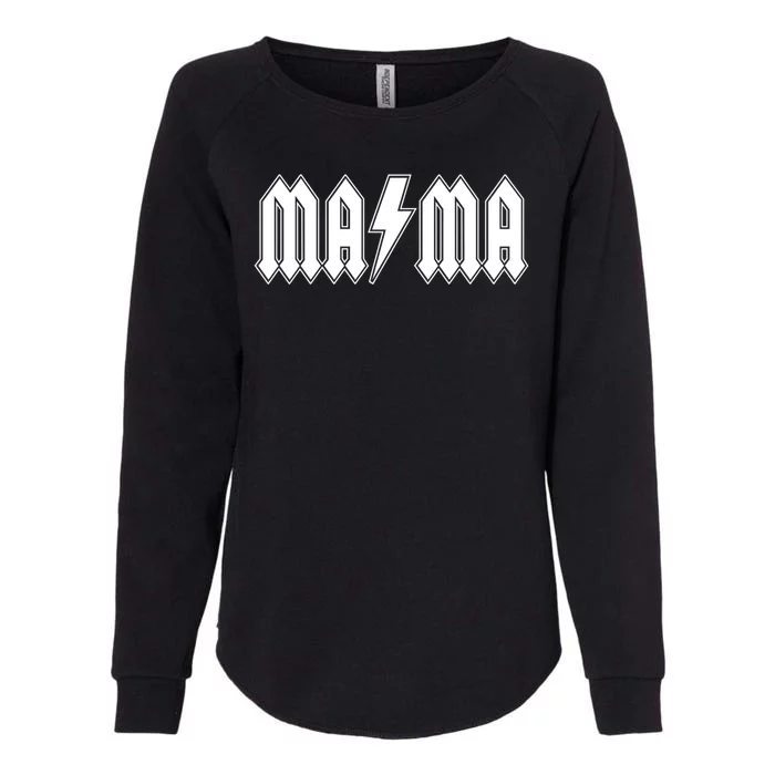 Hard Rock Mama Lightning Bolt Womens California Wash Sweatshirt