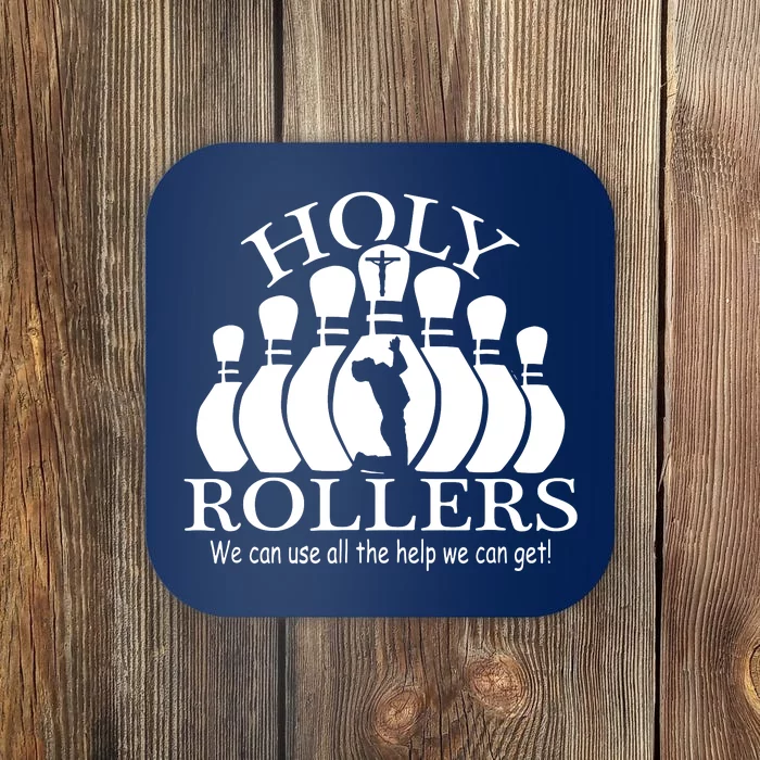 Holy Rollers Matching Bowling Team Coaster