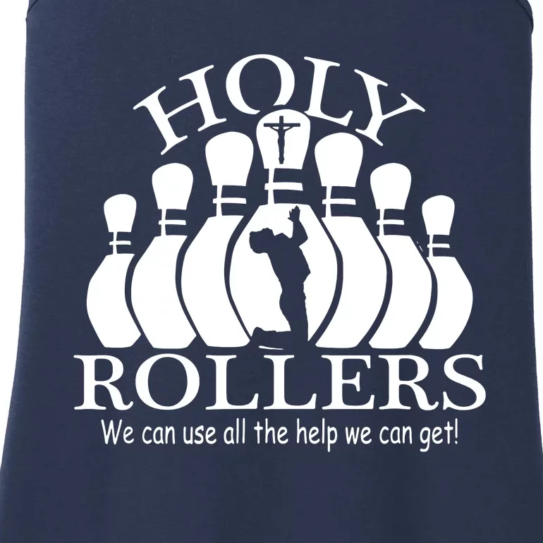 Holy Rollers Matching Bowling Team Ladies Essential Tank