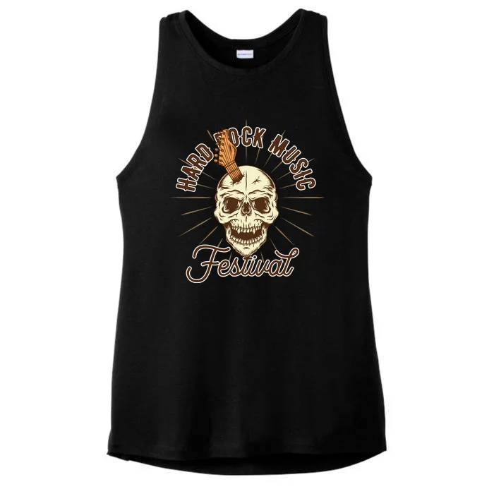 Hard Rock Music Festival Ladies Tri-Blend Wicking Tank