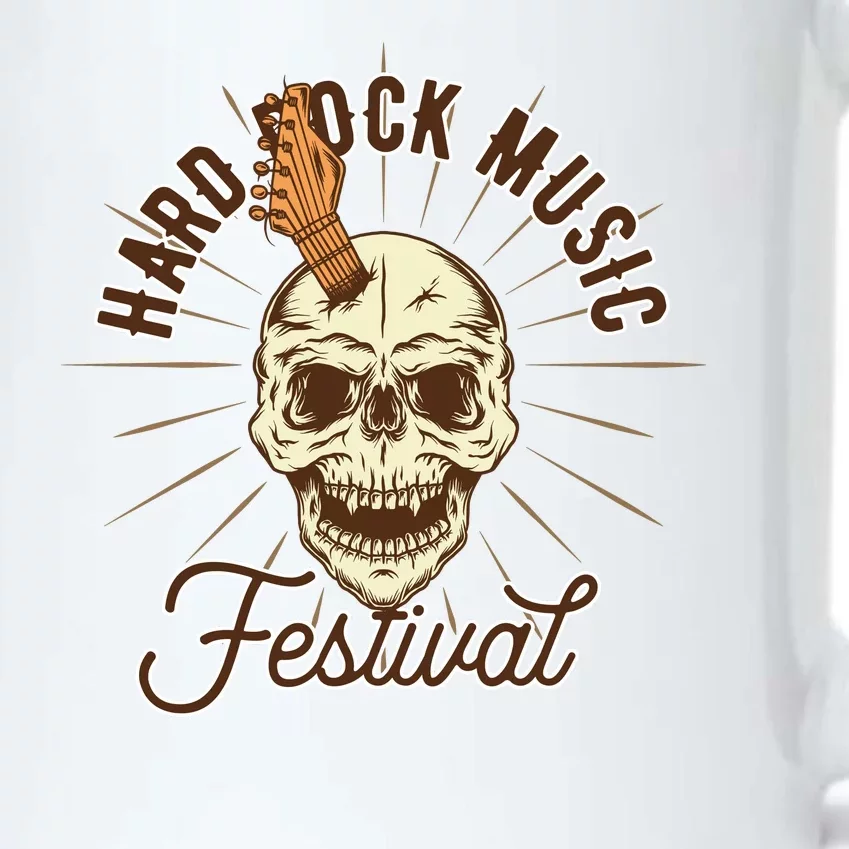 Hard Rock Music Festival Black Color Changing Mug