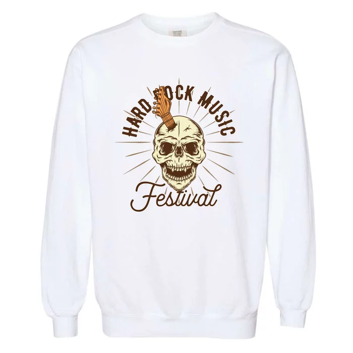 Hard Rock Music Festival Garment-Dyed Sweatshirt