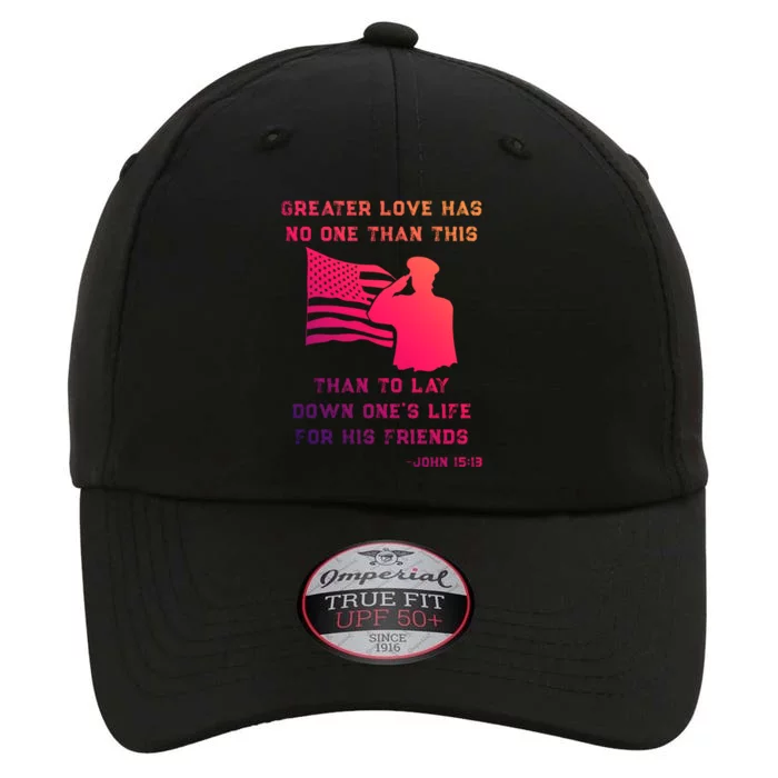 Honor Remember Memorial Military American Flag / Bible Verse Cute Gift The Original Performance Cap