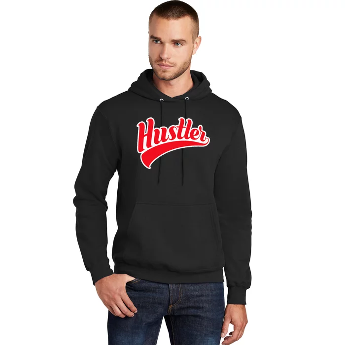 Hustler Red Money Lover Hustling Entrepreneur Hustle Hoodie