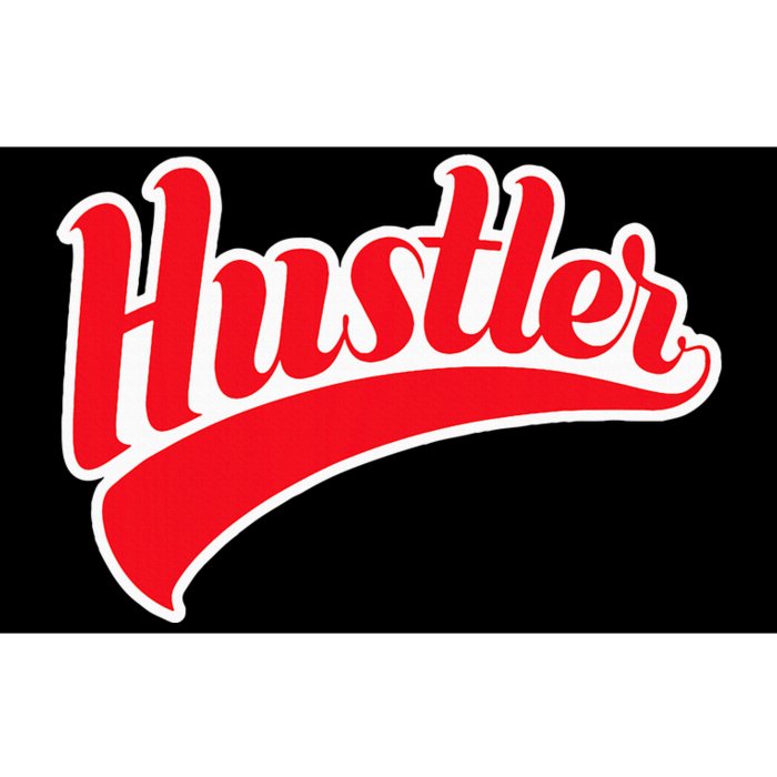 Hustler Red Money Lover Hustling Entrepreneur Hustle Bumper Sticker