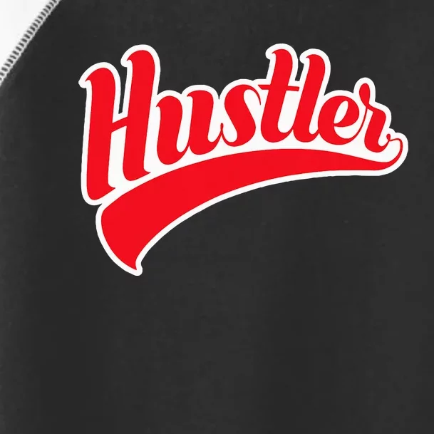 Hustler Red Money Lover Hustling Entrepreneur Hustle Toddler Fine Jersey T-Shirt