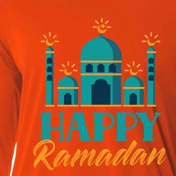 Happy Ramadan Muslim Eid Mubarak Kareem Great Gift Cooling Performance Long Sleeve Crew