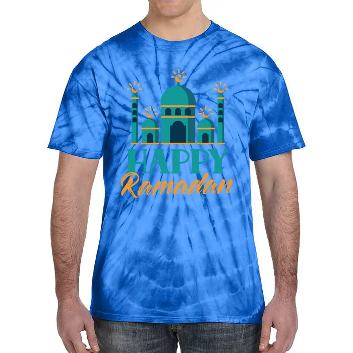 Happy Ramadan Muslim Eid Mubarak Kareem Great Gift Tie-Dye T-Shirt