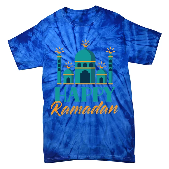 Happy Ramadan Muslim Eid Mubarak Kareem Great Gift Tie-Dye T-Shirt