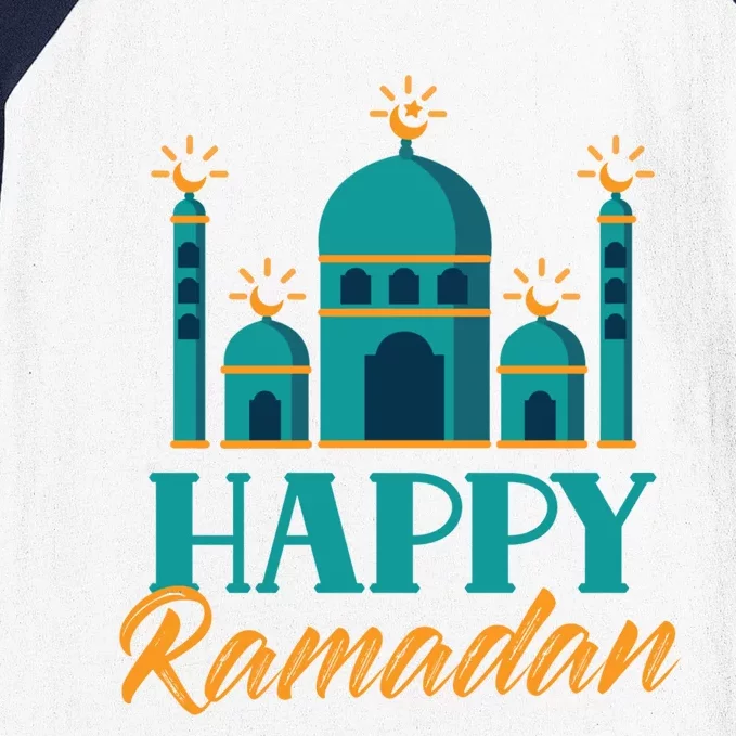 Happy Ramadan Muslim Eid Mubarak Kareem Great Gift Baseball Sleeve Shirt