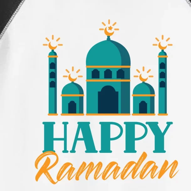 Happy Ramadan Muslim Eid Mubarak Kareem Great Gift Toddler Fine Jersey T-Shirt