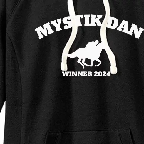 Horse Racing Mystik Dan Winner 2024 Women's Fleece Hoodie