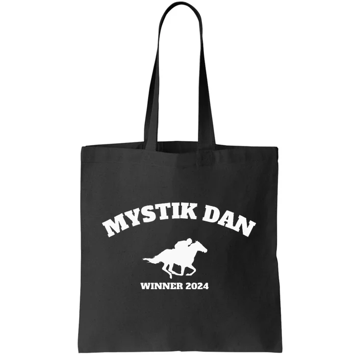 Horse Racing Mystik Dan Winner 2024 Tote Bag