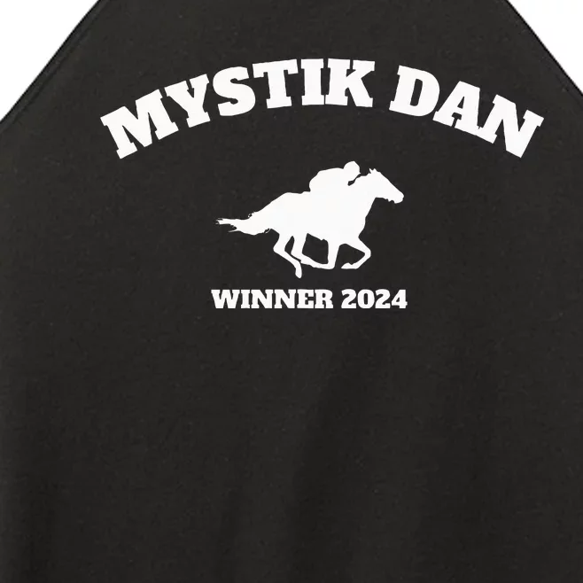 Horse Racing Mystik Dan Winner 2024 Women’s Perfect Tri Rocker Tank