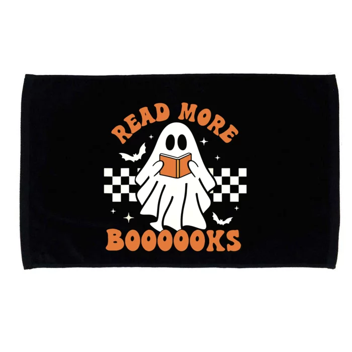 Halloween Read More Books Cute Boo Read A Book Teachers Day Microfiber Hand Towel