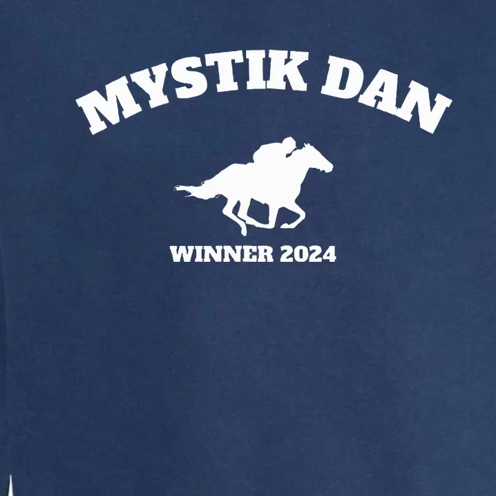 Horse Racing Mystik Dan Winner 2024 Garment-Dyed Sweatshirt