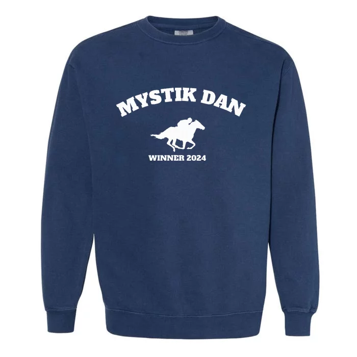 Horse Racing Mystik Dan Winner 2024 Garment-Dyed Sweatshirt