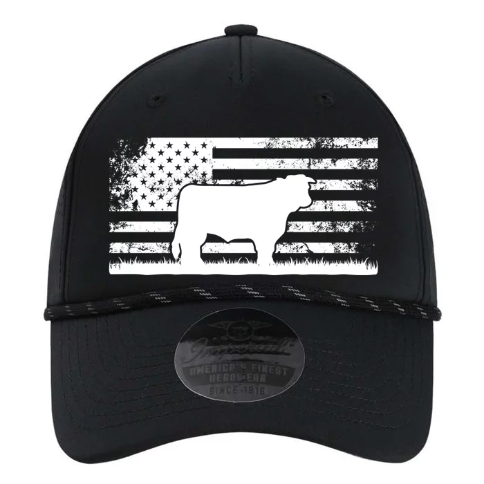 Hereford Rancher Meaningful Gift American Flag For Hereford Cow Farmer Gift Performance The Dyno Cap