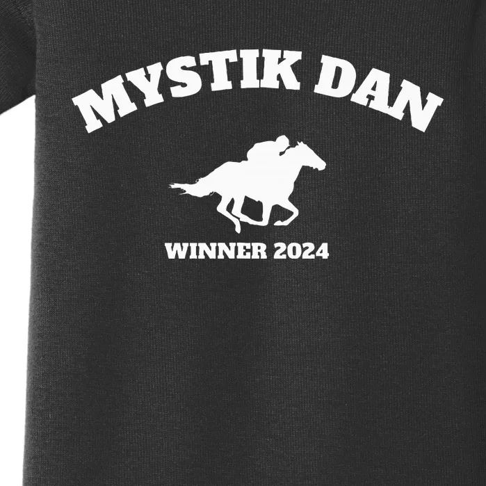 Horse Racing Mystik Dan Winner 2024 Baby Bodysuit