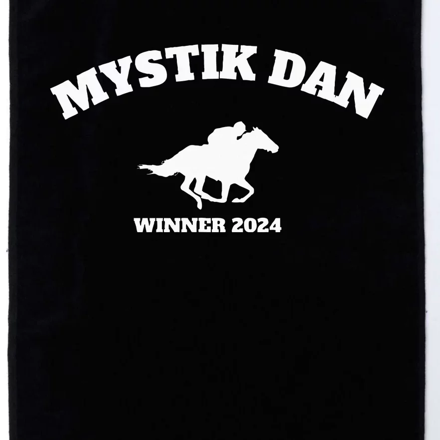 Horse Racing Mystik Dan Winner 2024 Platinum Collection Golf Towel